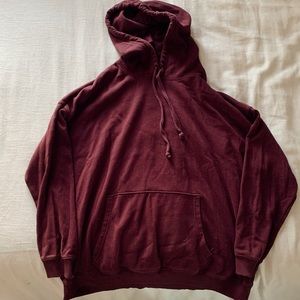Maroon hoodie